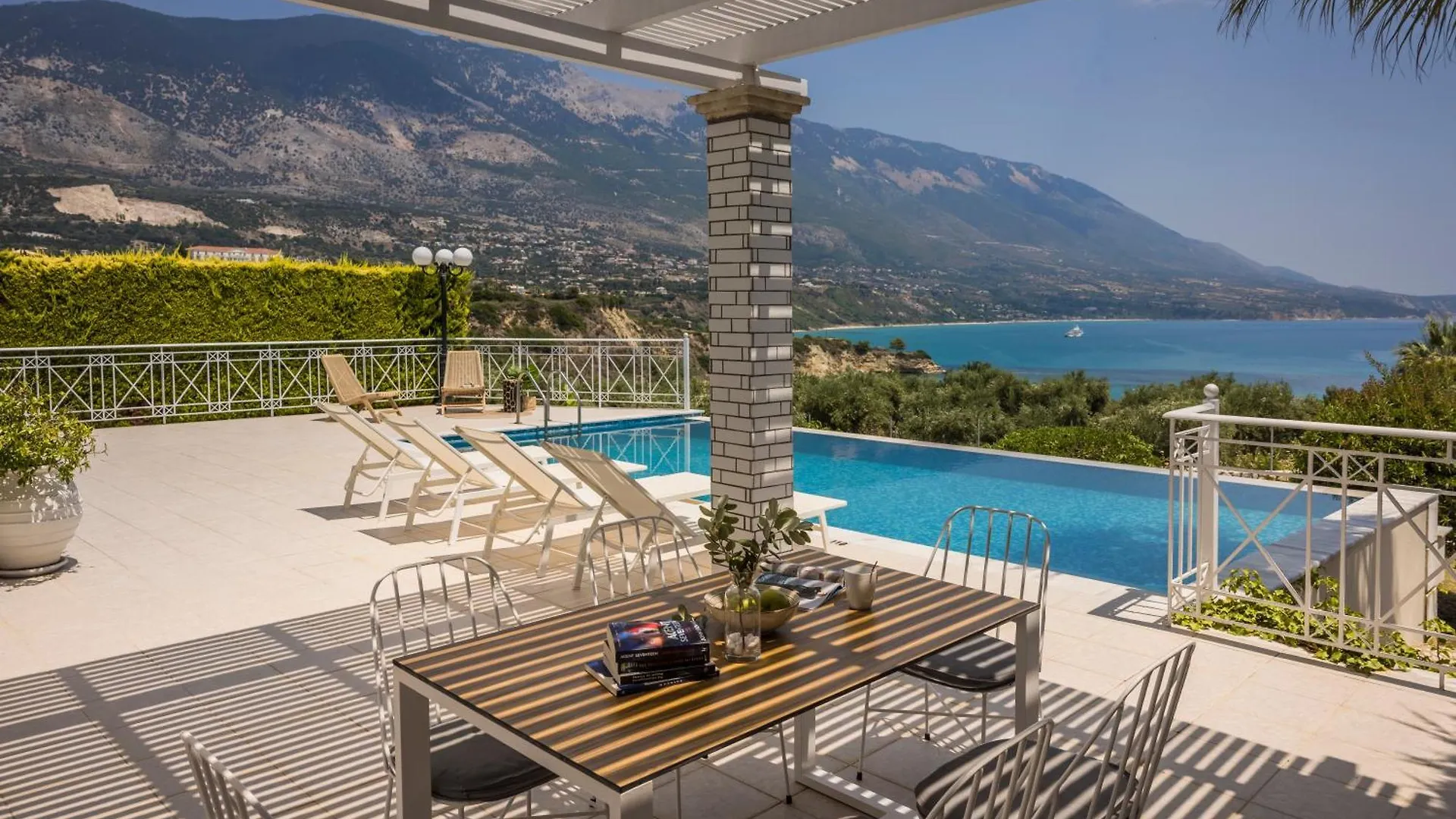 Sea View Villa Kefaloniaprivatevillas Karavádhos Griekenland